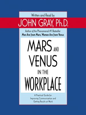 cover image of Mars and Venus in the Workplace